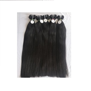 # 1B Couleur Droite Machine Double Trame Humaine Bundle Cuticule Aligné Remy Raw Non Transformés Vierge Vendeur D'extension De Cheveux En Gros - Product Image 1