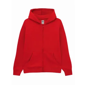 Felpa con Cappuccio e Zip Vega per Bambini, Felpe Promozionali per Merchandising - Product Image 5