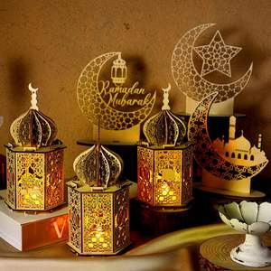 Linternas recortadas de metal de calidad superior para decoración de patio al aire libre decoración del hogar y eventos especiales hermosa pieza central - Product Image 1