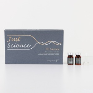 Crema Peptidica HG Ampoule di Just Science per Capelli Danneggiati e Prevenzione della Caduta dei Capelli - Product Image 1