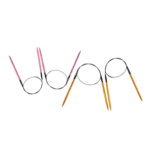 Agujas Circulares para Tejer de Hilo al por Mayor - Diseño de Moda Portátil, Cable Suave, Acabado Duradero, Tamaño Consistente, Calidad de Exportación - Product Image 1