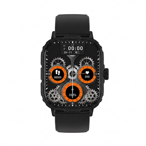 Montre connectée BIOJUET avec écran tactile IPS de 2,01 pouces, moniteur de fréquence cardiaque, étanche IP68, tracker de fitness unisexe avec fonction d'appel - Product Image 4