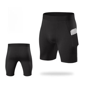 Pantalones Cortos Deportivos de Yoga de Secado Rápido de Alta Calidad para Hombre, Personalizados con Logotipo, al por Mayor, para Gimnasio - Product Image 2