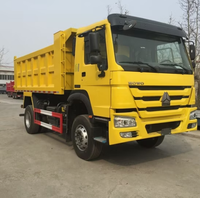 Camion benne SINOTRUCK Howo 4X2 10T, transmission manuelle, véhicule de construction pour le marché africain