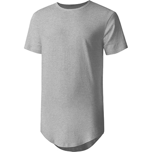 Camisetas grandes y altas para hombres Camisetas extra largas Tops Diseño de camisa de palangre - Product Image 1