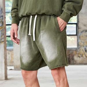 Pantalones Cortos Deportivos de Verano para Hombre, de Alta Calidad, Spandex/Algodón, con Logotipo Personalizado, Transpirables, Diseño Sólido, Estilo Casual, para Correr - Product Image 5