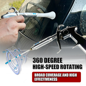 Pistola de aire metálica Lematec de 90 PSI y 1/4 de pulgada para limpieza de coches y pulverización de espuma - Product Image 2