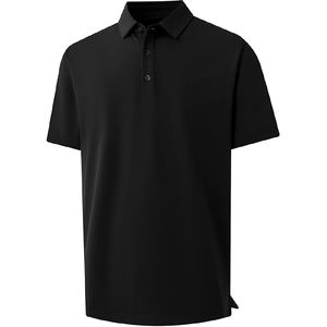 Meilleure qualité hommes été séchage rapide décontracté pour polo Simple élégant broderie Logo à manches courtes tricoté tissu imprimé - Product Image 3
