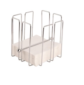 Servilletero decorativo moderno personalizado de gran venta, servilletero de Metal para hoteles, servilletero barato usado y personal usado - Product Image 1