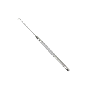 Gancho <span class=keywords><strong>de</strong></span> sujeción <span class=keywords><strong>de</strong></span> tumores al por mayor, 5mm <span class=keywords><strong>de</strong></span> largo, 90 grados, longitud Roma, 160mm, retractores <span class=keywords><strong>de</strong></span> tapa <span class=keywords><strong>de</strong></span> <span class=keywords><strong>ojo</strong></span> <span class=keywords><strong>de</strong></span> acero inoxidable - Product Image 1