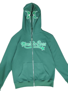 เสื้อฮู้ดมีซิปสำหรับผู้ชายเสื้อฮู้ดเข้ารูปผ้าฝ้ายแนวสตรีทแฟชั่น - Product Image 5