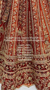 Lehenga de Novia Elegante con Doble Dupatta, Hermoso Color, Seda Cadbury, Lehenga Choli de Diseñador - Product Image 4