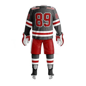 Fabrication professionnelle d'uniformes de hockey sur glace, dernier design d'uniformes de hockey sur glace en vente en ligne - Product Image 5