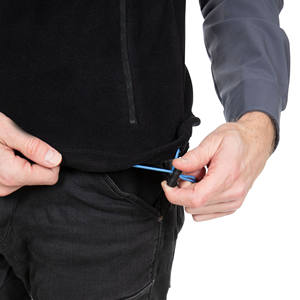 Winter Hooded Puffer <b>Jacket</b> for <b>Men</b> <b>Lightweight</b> Insulated Waterproof Windproof Fashionable Outdoor Coats Hiking Skiing Running - Product Image 3