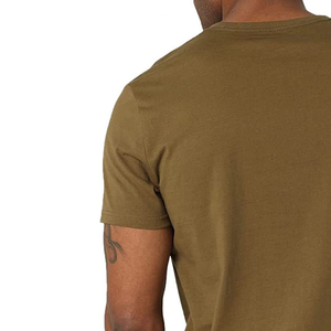 Derniers T-shirts 100% biologiques de couleur écologique, col rond, manches courtes, T-shirts pour hommes, vente chaude, design personnalisé pour hommes - Product Image 4
