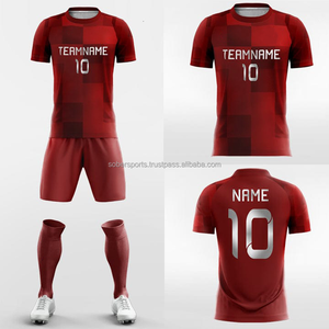 New Arrival <b>Best</b> Quality Custom Design <b>Men's</b> Soccer Uniform Sets Breathable Training Sports Wear With OEM Service Available - Product Image 2