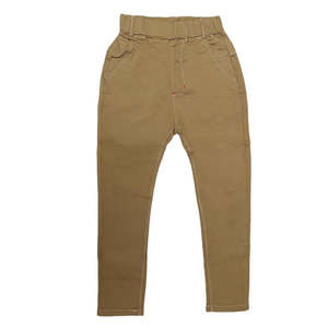 Pantalon en coton pour garçons - Camel - Product Image 1