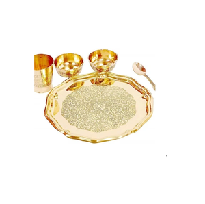 Ensemble de table en laiton au design moderne, ensemble de table en laiton, décoratif, vente en gros - Product Image 3