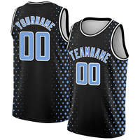 Camiseta de Baloncesto Personalizada Edición Ciudad Auténtica, Negra, Roja y Blanca, sin Mangas, Sublimada, Unisex para Adultos, Todas las Temporadas, 100%