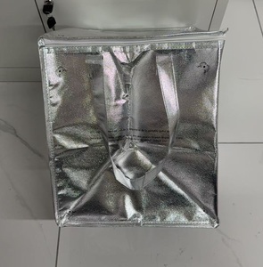 Durable Thermal Insulated Non-Woven Cooler Bag with Zipper Closure Foldable Design Portable & Easy to Carry - Product Image 4