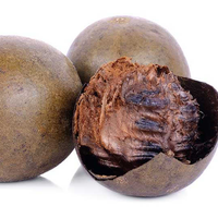 FRUTA DE MONJE SECA NATURAL/DULCE Y SALUDABLE/HECHA EN VIETNAM