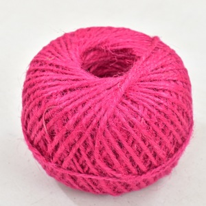 Boule de jute écologique avec une couleur de teinture personnalisée rose jaune vert avec 100 grammes, 250 grammes par balle exportation directe de Banlgadesh - Product Image 1