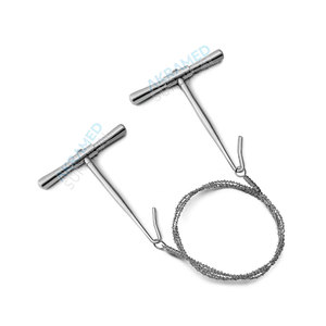 Sierras Gigli ortopédicas multifuncionales de acero inoxidable, herramientas médicas eléctricas manuales, venta en línea - Product Image 1
