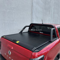 Nouvelle arrivée 4X4 camion Tonneau couverture 100% adapté pour Kia Tasman glisser rouleau haut rétractable étanche ramassage rouleau obturateur couvercles