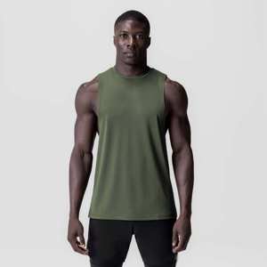 Camisetas sin mangas de algodón para hombre, camisetas sin mangas para gimnasio, entrenamiento físico, verano, culturismo, ropa deportiva de secado rápido - Product Image 4