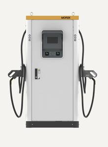 200kW สถานีชาร์จ DC EV ปืนคู่ CCS2 CCS1 chademo gbt ocpp 4G RFID หน้าจอสัมผัสที่ชาร์จกลางแจ้ง - Product Image 5