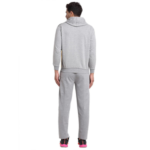 Survêtement de sport d'hiver 100 % coton molletonné pour hommes adultes, avec sweat à capuche élégant et pantalon à taille élastique, idéal pour le football - Product Image 2