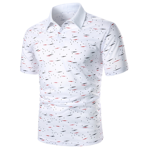Meilleure fabrication coton polyester hommes sublimation polos meilleure qualité nouveauté matériau souple tendance polo T-Shirt - Product Image 5