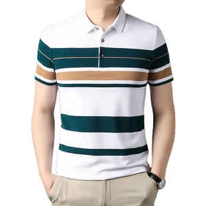 2025 Top Trending diseño personalizado de talla grande para hombres para Polos de alta calidad Casual Panel transpirable Logo hombres polos - Product Image 1