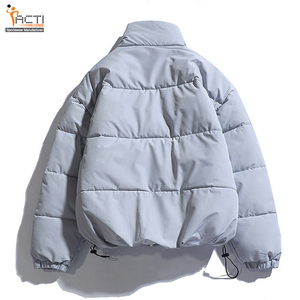 Diseñe su propio logotipo Chaqueta de invierno de burbujas para hombres Servicio OEM Chaquetas de burbujas ligeras para hombres a la venta - Product Image 2