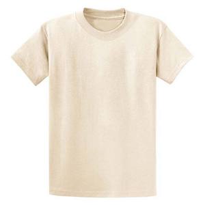Venta al por mayor de gran tamaño camisas casuales en blanco para la ropa de los hombres de calidad superior simple OEM personalizado de algodón transpirable camiseta de los hombres - Product Image 1