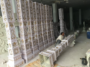 Jodha Akbar mandap ออกแบบโดย DST exports ติดตั้งง่ายการออกแบบที่สวยงามงานแต่งงานแบบดั้งเดิมของอินเดีย Mandap USA - Product Image 2