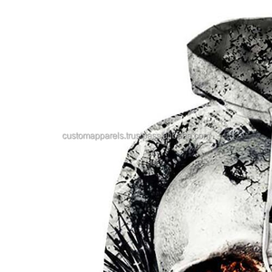 Sudadera con capucha de sublimación de invierno personalizable, 100% de poliéster, suave, transpirable, ecológica, a prueba de viento, imprime cualquier diseño - Product Image 2