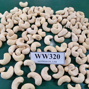 Noix de cajou W320 SANTIGO Vietnam W320 Noix de cajou exportées vers le noyau du Moyen-Orient Kaju Badam - Product Image 1