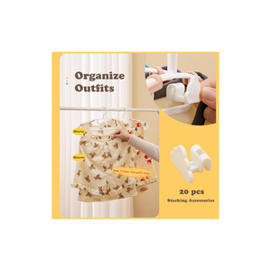 Perchas de armario de ancho ajustable, ultrafinas, antideslizantes y extensibles, perchas para pantalones infantiles para ropa de recién nacido en Vietnam - Product Image 5
