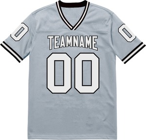 Camiseta de fútbol de manga corta personalizada para hombre, diseño personalizado con número de nombre de equipo, Camiseta de Juego transpirable de alta elasticidad - Product Image 4