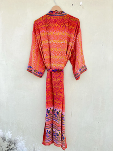 Kimono de seda para Festival, bata cosida a mano, bata Unisex, bata de fiesta - Product Image 6