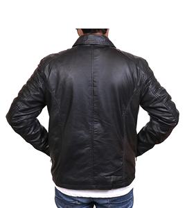 Manteau Moto Hiver Écologique en Peau de Serpent de Haute Qualité pour Hommes et Femmes, Tendance et Élégant, Manches Longues, Vente en Gros Personnalisée - Product Image 3