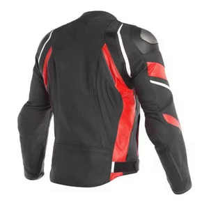 Nueva mejor calidad, último diseño con protección completa, chaqueta de cuero para carreras de motos, chaqueta de cuero para motocicleta al por mayor para hombres - Product Image 4