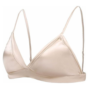 Soutien-gorge en cuir contemporain pour femmes avec bretelles réglables et design épuré - Product Image 1