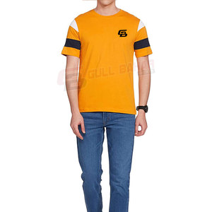 Camiseta de algodón 100% para hombre con logotipo personalizado, ligera y transpirable, ajuste holgado de 220gsm, diseño de patrón sólido de alta calidad - Product Image 4