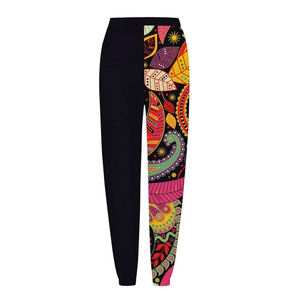 Pantalon de survêtement à sublimation pour femmes fermeture à la taille élastique facile à porter respirant et réglable pour un usage décontracté - Product Image 2