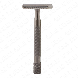Maquinilla de Afeitar de Seguridad Profesional de Doble Hoja de Acero Inoxidable con Logotipo Personalizado, Maquinilla de Afeitar Desechable para el Cuidado Personal Masculino - Product Image 3