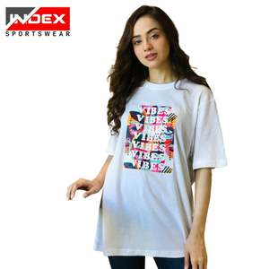 Camiseta Ajustada para Mujer, Camiseta Informal de Algodón para Verano y Uso Diario - Product Image 4