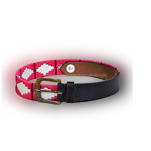 Cinturón de polo de cuero para hombre y mujer Productos de caballo de la mejor calidad - Product Image 2