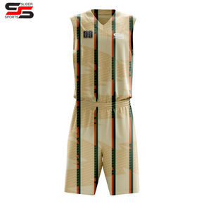 Premium Custom Basketball Uniform Set For Men Breathable Mesh Fabric Quick Dry Team Jersey And Shorts For Training & Matches - Product Image 3